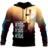 Premium Unisex Hoodie 3D All Over Printed Easter Day Christian Jesus No12 ML