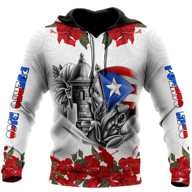 Maga Flower Puerto Rico Hoodie For Men And Women MH24022104