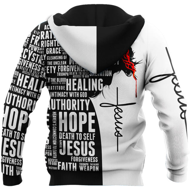 Premium Unisex Hoodie 3D All Over Printed Easter Day Christian Jesus No14 ML