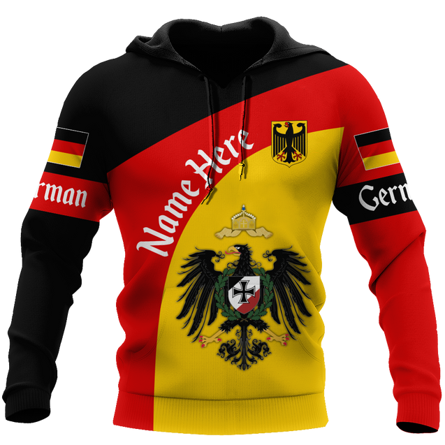 Personalized Name Germany 3D All Over Printed Unisex Shirts