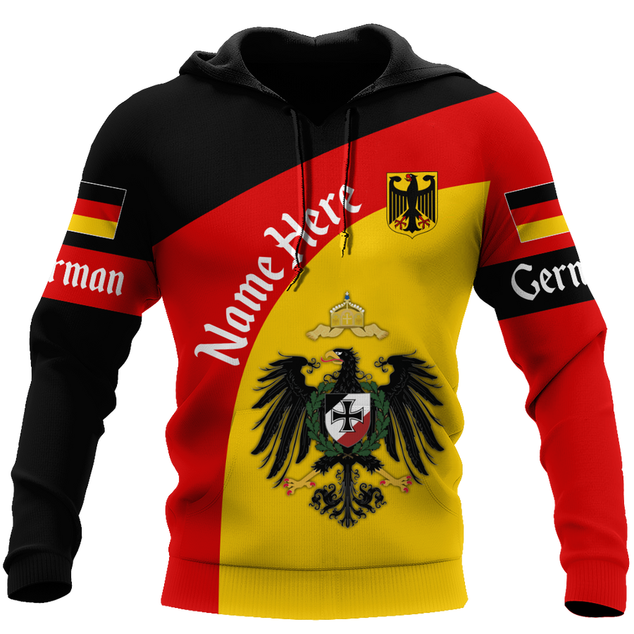 Personalized Name Germany 3D All Over Printed Unisex Shirts