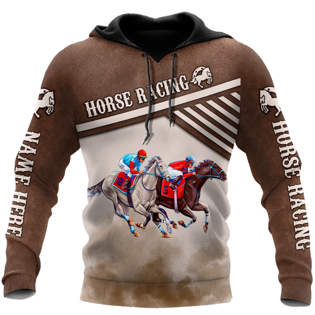 Personalized Name Horse Racing 3D All Over Printed Unisex Shirts TNA24042104