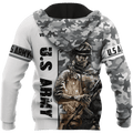 US Army Veteran 3D All Over Printed Hoodie HHT24052104