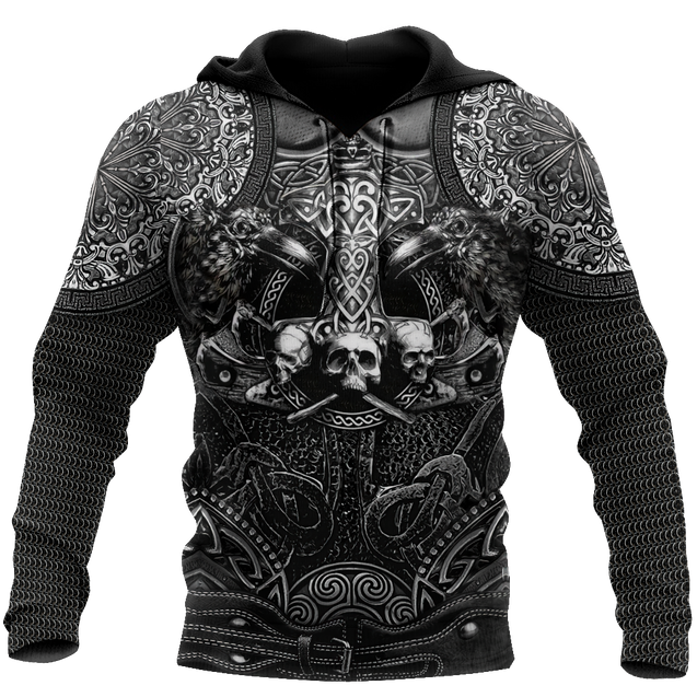 Customized Name Viking 3D All Over Printed Unisex Shirts