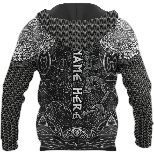 Customized Name Viking 3D All Over Printed Unisex Shirts