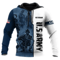 US Veteran 3D All Over Printed Unisex Hoodie Pi24052107