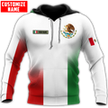 Personalized Name Mexican 3D All Over Printed Hoodie