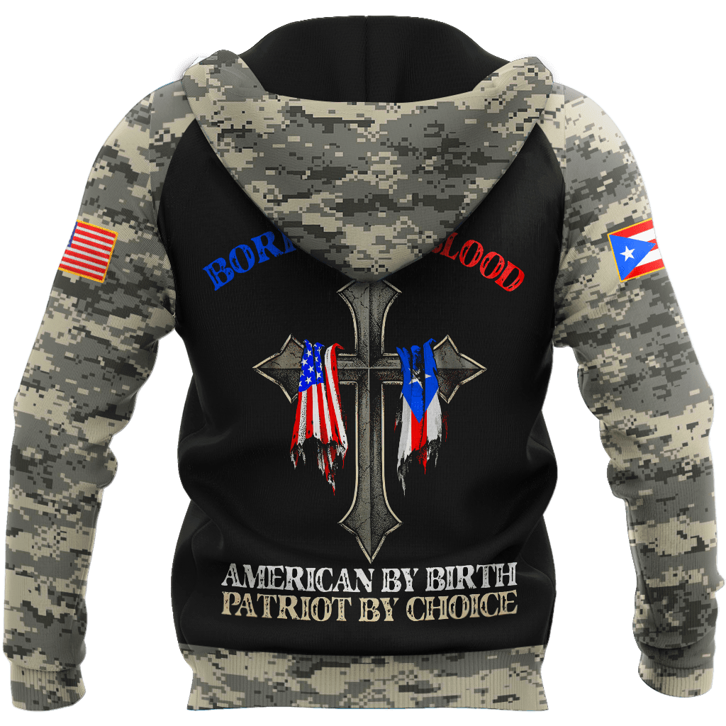 Customize Name Puerto Rico 3D All Over Printed Unisex Shirts