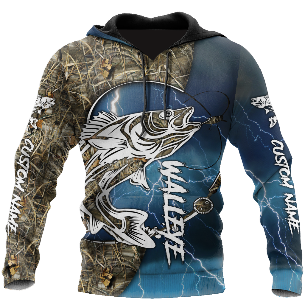 Custom name Hooked on fishing Texas design 3d print shirts - Vibe