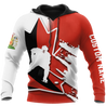 3D All Over Printed Hockey Canada Unisex Shirts VP25022102 Custom Name XT