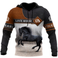 Horse 3D All Over Printed Unisex Shirts For Men And Women