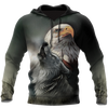 Eagle And Wolf Native American 3D Hoodie Shirt For Men And Women LAM