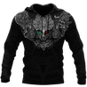 Aztec Warrior 3D All Over Printed Hoodie