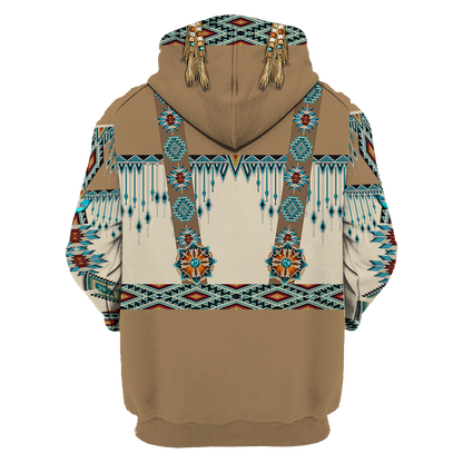 Native American 3D All Over Printed Shirts for Women