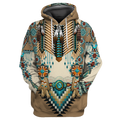 Native American 3D All Over Printed Shirts for Women