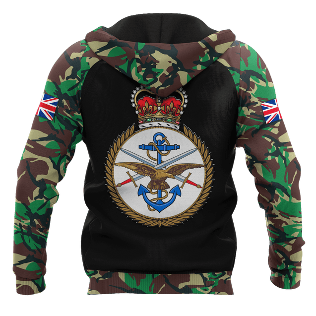 Custom Name XT British Armed Forces 3D Printed Shirts Pi25052104