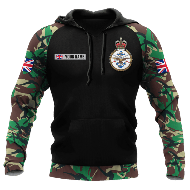 Custom Name XT British Armed Forces 3D Printed Shirts Pi25052104