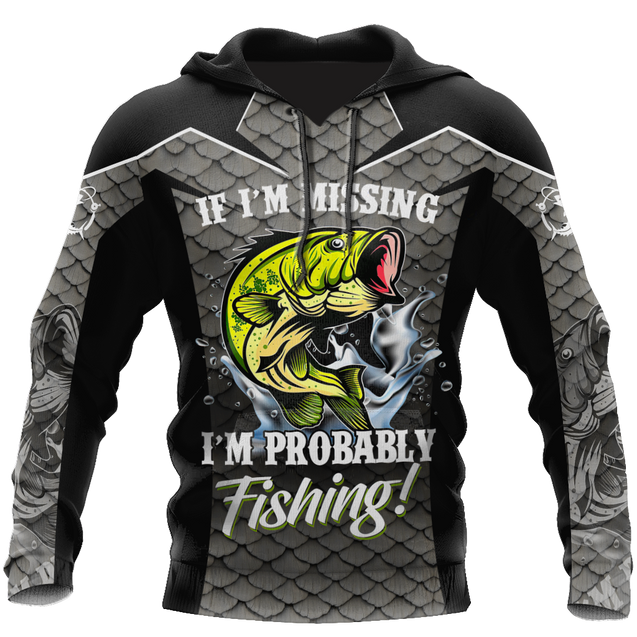 Bass Silver Sports Probably Fishing 3d print shirts