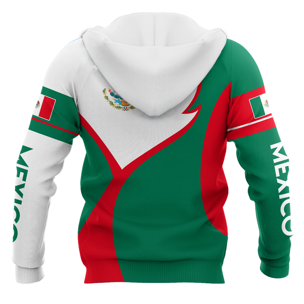 Mexico Hoodie Perionalized 3D All Over Printed Hoodie Shirts