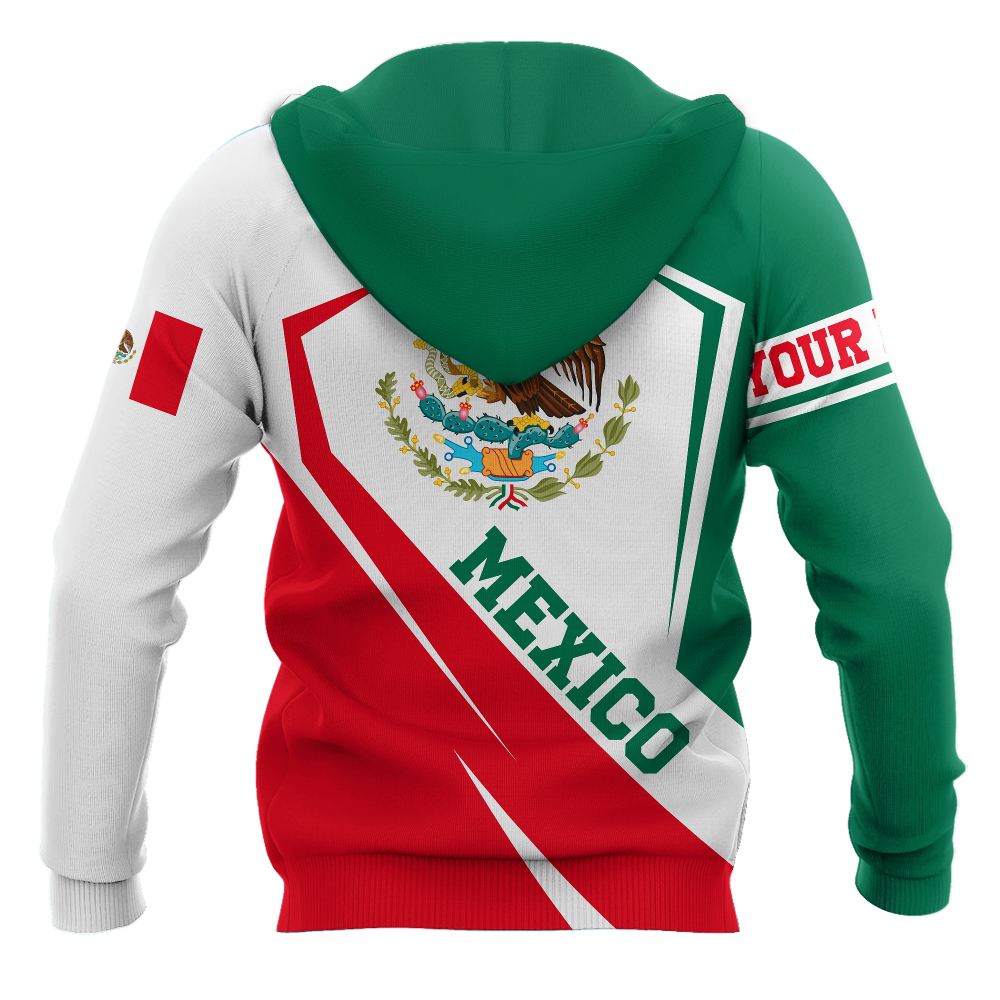 Mexico Hoodie Persionalized 3D All Over Printed Shirts