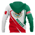 Mexico Hoodie Persionalized 3D All Over Printed Shirts