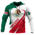 Mexico Hoodie Persionalized 3D All Over Printed Shirts