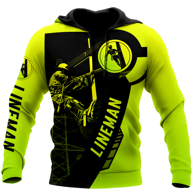 Electrician And Lineman Personalized Safety 3D All Over Printed Premium Unisex Hoodie ML MH26022104