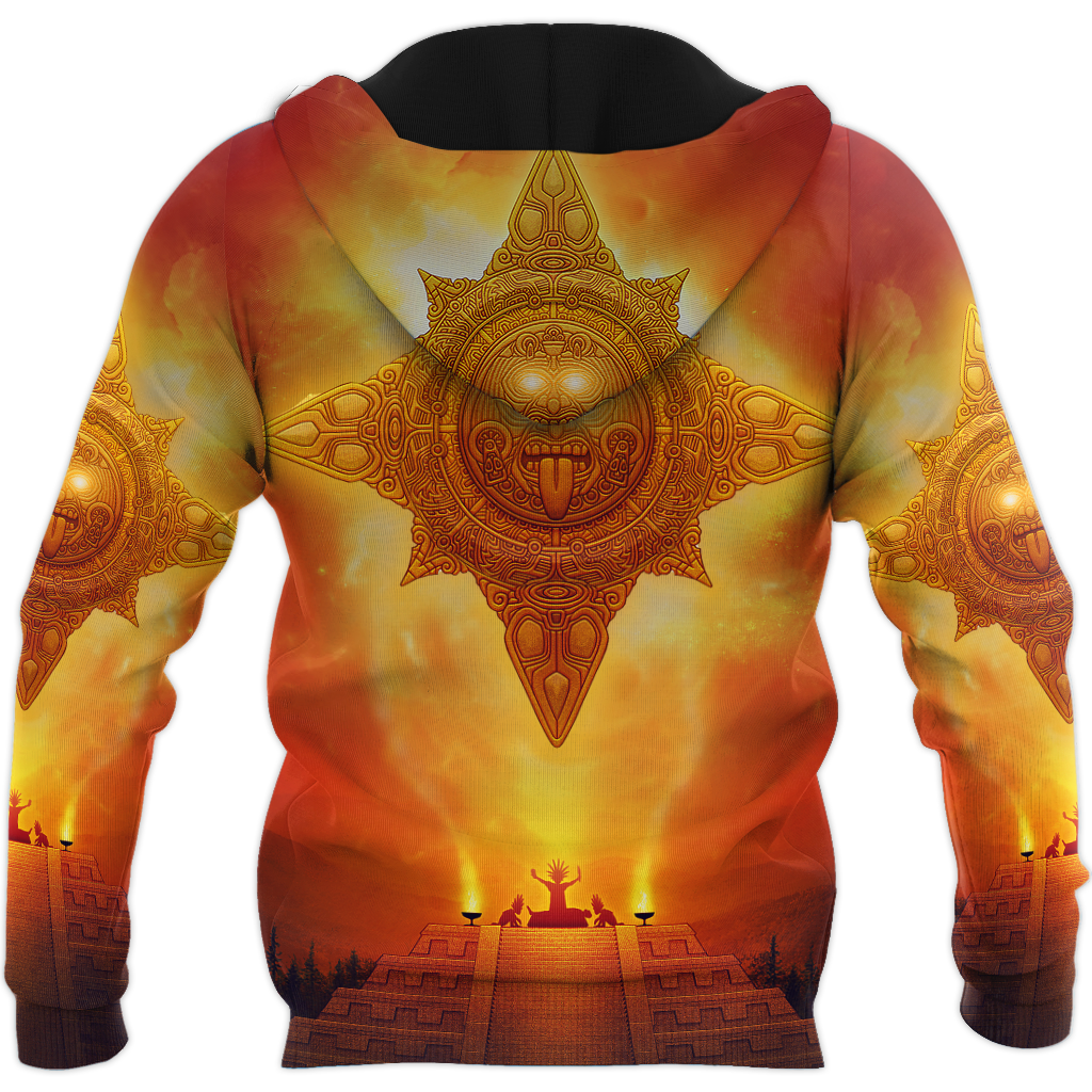 Aztec Mexican 3D All Over Printed Hoodie
