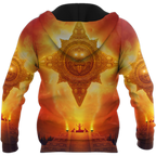 Aztec Mexican 3D All Over Printed Hoodie
