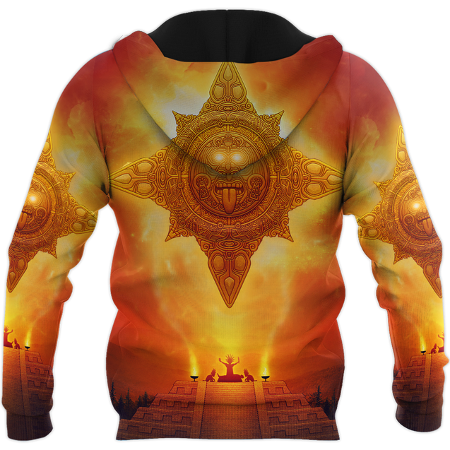 Aztec Mexican 3D All Over Printed Hoodie