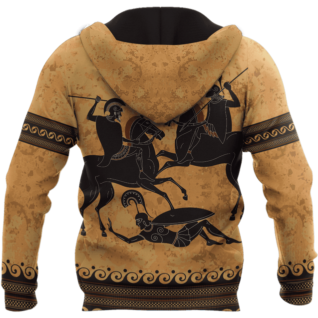 Ancient greece warrior Greek Mythology 3D print shirts