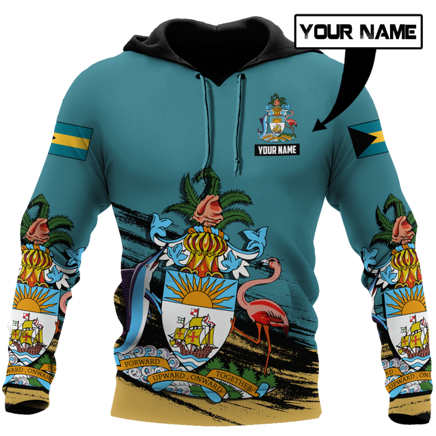 Customize 3D All Over Printed Bahamas for men