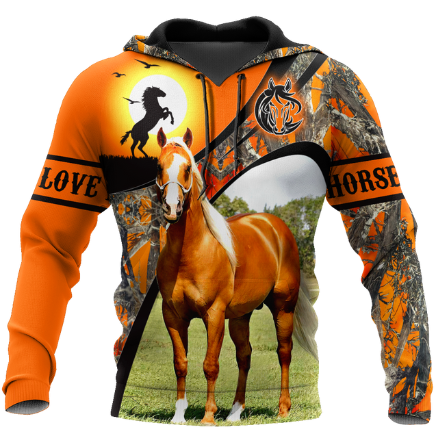 Love Horse 3D All Over Printed Unisex Shirts DD26112008CL