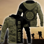 US Army 3D All Over Printed Unisex Shirts