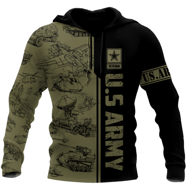 US Army 3D All Over Printed Unisex Shirts