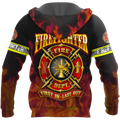 3D All Over Printed Firefighter  Unisex Shirts Custom Name XT