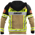 January Firefighter Hoodie For Men And Women MH27012101