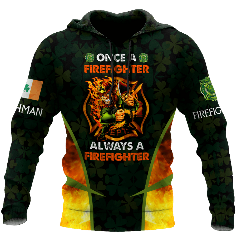 3D All Over Printed Irish- Firefighter  Unisex Shirts XT