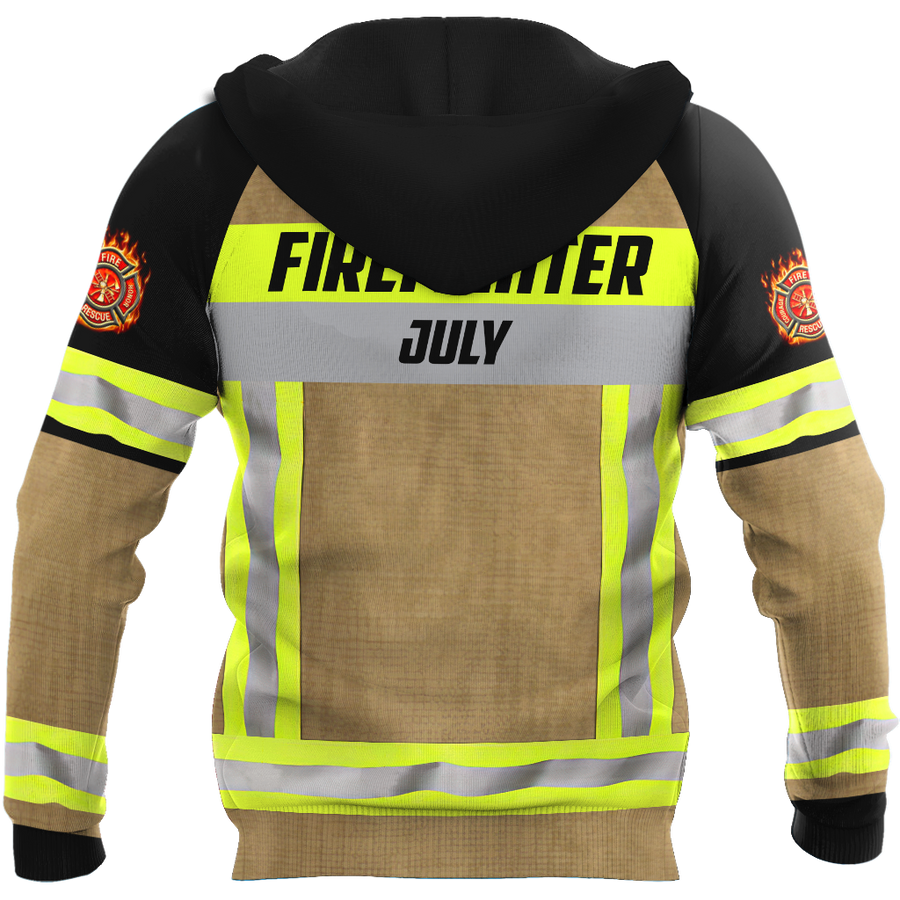 July Firefighter Hoodie For Men And Women MH27012107