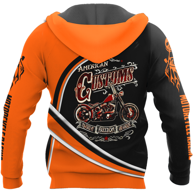 Personalized Name Motorcycle Racing 3D All Over Printed Unisex Shirts Bikers And Beer