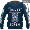 Premium EMS Personalized Name 3D All Over Printed Unisex Shirts