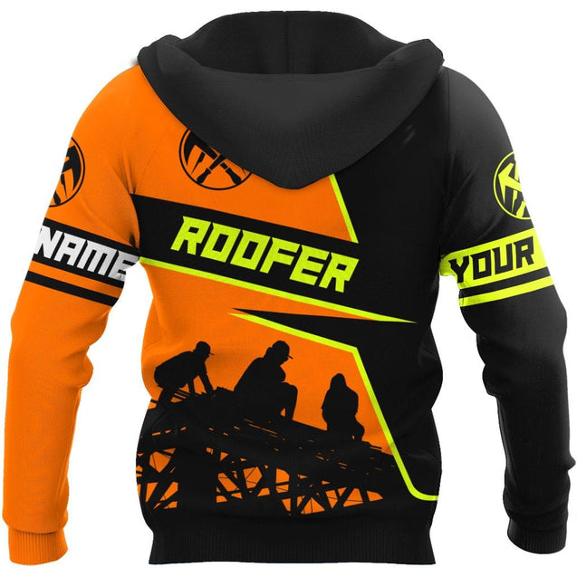 Roofer Man - Personalized Name 3D Hoodie Shirt LAM