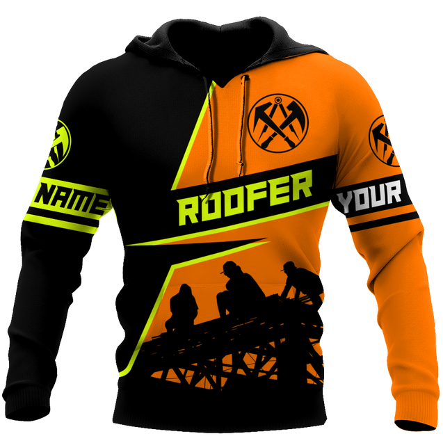 Roofer Man - Personalized Name 3D Hoodie Shirt LAM