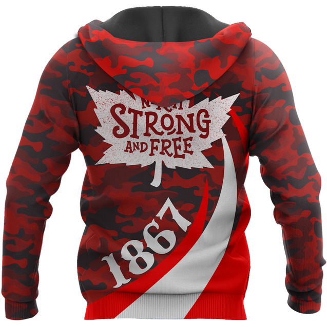 Canada Day 3D Printed Clothes SN27032102 XT