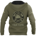 Customize Name Firefighter Hoodie For Men And Women MH27042101