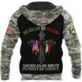 Personalized Mexican 3D All Over Printed Unisex Hoodie