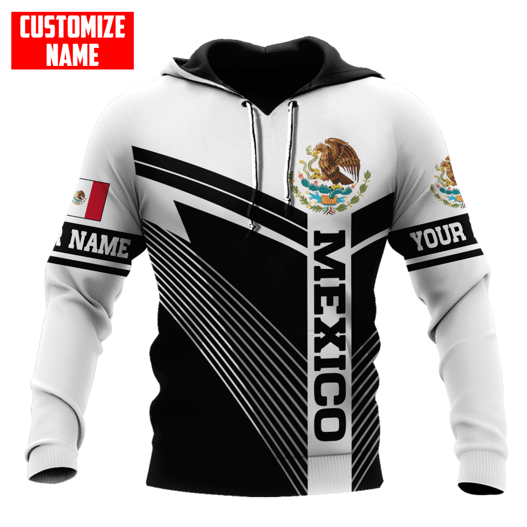 Personalized Name Mexican 3D All Over Printed Unisex Hoodie