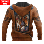 Customized name Native American 3D All Over Printed Unisex Shirts