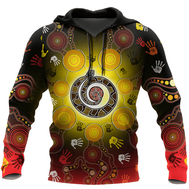 Aboriginal Australia Snake Indigenous 3D printed shirts