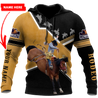 Personalized Name Rodeo 3D All Over Printed Unisex Shirts Bucking Horse